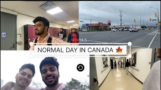 Normal Day In Canada 🍁 College Life  SEP INTAKE 2024 [upl. by Weisman]