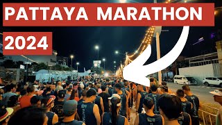 🇹🇭 4K  Pattaya Marathon 2024 [upl. by Oinotnaesoj]