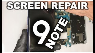 Samsung Galaxy Note 9  How to Take Apart amp Replace LCD Glass Screen [upl. by Norrag]