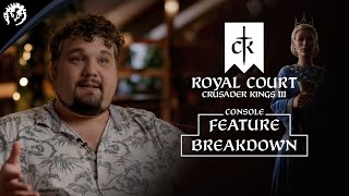 Crusader Kings III Royal Court for consoles  Feature Breakdown [upl. by Eidoc]