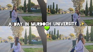 A day in Murdoch University ✨️Its already 2nd semester😁 [upl. by Rai969]