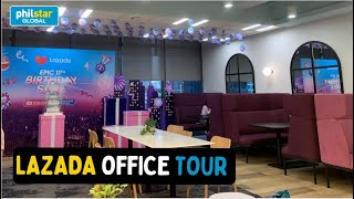 Lazada Philippines Office Tour [upl. by Dnaltruoc]