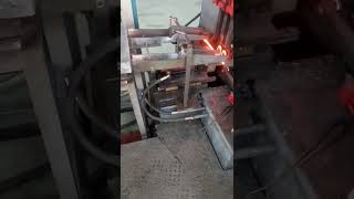 Rail spring bending machine [upl. by Ahsimik]