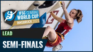 Lead semifinals  Innsbruck 2023 [upl. by Ainel971]