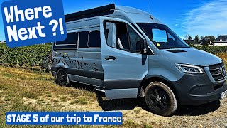 WHERE NEXT  Our EPIC TRIP TO FRANCE in our NEW CAMPERVAN continues [upl. by Onaimad]