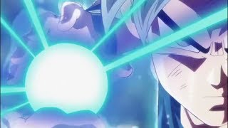 Gokus ULTRA INSTINCT Kamehameha vs Kelfa  ENGLISH REDUB [upl. by Ahsieyn]