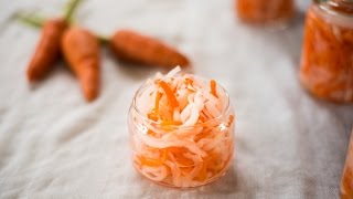 Easy and Delicious Vietnamese Daikon and Carrot Pickles [upl. by Aelanej]