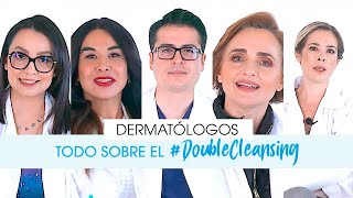 QampA 5  Dermatólogos responden todo sobre el Double Cleansing  Doble limpieza facial  Beneficios [upl. by Ardnuasac226]