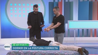 Posturas para dormir bien mejor solos de lado y con una almohada no muy alta [upl. by Lacey]