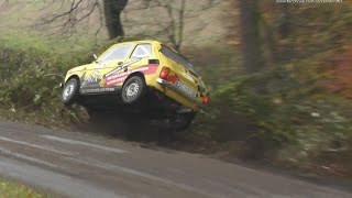 Best of Fiat 126p rally 2016 Crash amp Action by JarekVideoHD [upl. by Noislla]