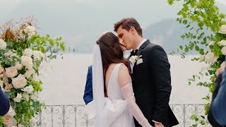 Intimate wedding at Villa Cipressi Lake Como Italy  Trailer  Amanda amp Ricardo [upl. by Alor127]