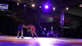 DMM 2012  55kg Freestyle  Ghenadie Tulbea Nendingen vs Mihran Jaburyan Mainz [upl. by Junette499]