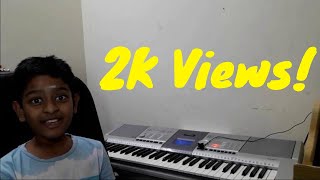 Lakshmi Movie Song  Morrakka Mattrakka  Piano play by Rishi [upl. by Lamej738]