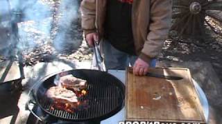 How to grill Steak amp Oysters  100 Year Old Recipe [upl. by Aknaib]