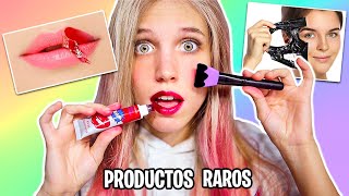 PROBANDO PRODUCTOS RAROS DE INTERNET A PRUEBA Parte 4  Laia Oli [upl. by Evetta]