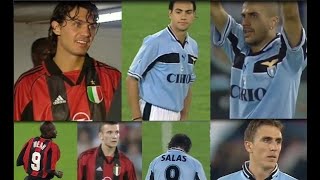 SS Lazio vs AC Milan 03 Oct 1999 Highlights Marcelo Salas brace amp Shevchenko hattrick [upl. by Eciuqram]