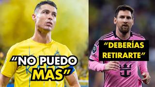 ¡Cristiano Ronaldo EXPLOTA de Ira contra la OVACIÓN a MESSI [upl. by Horwitz749]