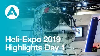 HAI HeliExpo 2019 Recap day 1 [upl. by Yarised]