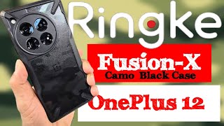 Ringke FusionX Black Camo Case for OnePlus 12 [upl. by Thurnau]