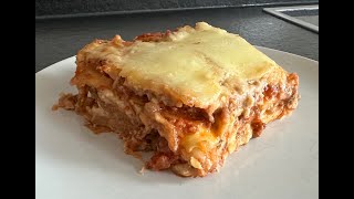 Lasagna with Béchamel Sauce [upl. by Tnelc]