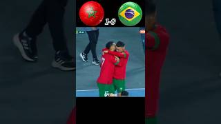 Morocco vs Brazil highlights world cup final soccer football sports [upl. by Olenta670]