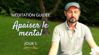 Méditation Apaiser le Mental  J1 [upl. by Mirisola357]