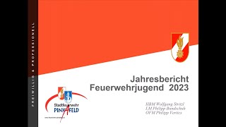 Feuerwehrjugend Pinkafeld  Jahresbericht 2023 [upl. by Wendie]