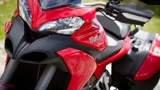 Prueba Ducati Multistrada 1200 S Touring 2013 [upl. by Ahsikal]