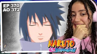 Agora está tudo nas mãos do Sasuke 😨 NARUTO SHIPPUDEN 370 371 e 372 react [upl. by Norga]