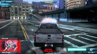 NFS Most Wanted 2012 Getting to Heat Level 6 and Escape within 8 minutes  Ford F150 SVT Raptor [upl. by Britney]