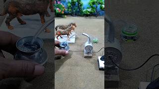 how to make horse bathed project mini motor water pump ideas horse video  133 [upl. by Tu664]