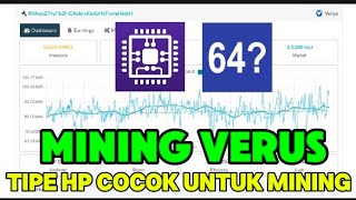 Cara Mencari HP yang Cocok untuk Mining Verus Coin [upl. by Liggitt]