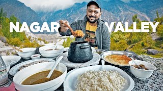 Adventurous Day and Ultimate Food in Nagar Valley Gilgit Baltistan  Street Food Pakistan [upl. by Kornher]