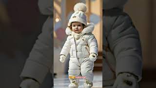 Winter Baby Fashion Show ❄️  Cutest Winter Outfitsquot😍😍 [upl. by Anisamot248]