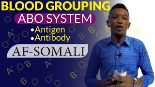 BIOLOGY  BLOOD GROUPING  ABO SYSTEM  AFSOMALI [upl. by Aldric]