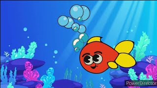 The Fishy Nursery Rhymeanimatedcartoonstoriesinhindimoral childrenssong cartoon kidssong [upl. by Callista]