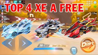 ZingSpeed Mobile  Top 4 Xe A Free Mùa 25 26 [upl. by Llennor]