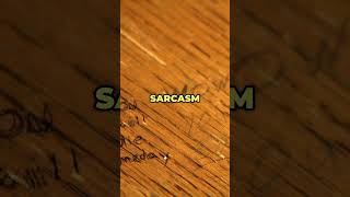 Psychologists View Sarcasm as a Sign of Unresolved Anger and Frustration shorts [upl. by Avonasac]