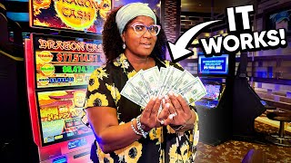 We WON on Slot Machines in Las Vegas using a YouTube Strategy [upl. by Nnainot]