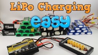 Beginners guide to charging LiPo batteries  parallel charging [upl. by Narak]