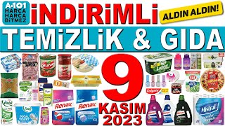 A101 İNDİRİMLİ TEMİZLİK VE GIDA KATALOĞU  9 KASIM 2023 A101 KATALOĞU  A101 ALDIN ALDIN BAKKALİYE [upl. by Saixela300]