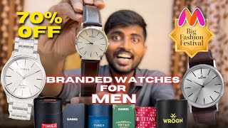 Best Branded Watches under 1000 on Myntra Fashion Festive Sale 2024 myntra Shopping series Ep 01 [upl. by Etrem]