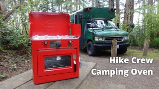 A New Camping Oven for my Skoolie  Van Life [upl. by Leta603]