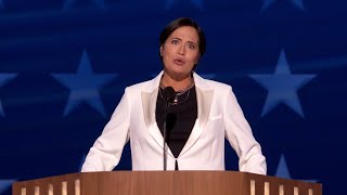 Former Trump press secretary Stephanie Grisham full speech 2024 DNC day two Aug 20 2024 [upl. by Gonagle]