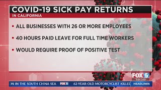 Newsom Lawmakers Reach Deal To Extend Supplemental Paid COVID Sick Leave [upl. by Alveta]