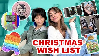 our Christmas wishlist ideas 2021 Vlogmas Day 2  Mercedes and Evangeline [upl. by Staford]