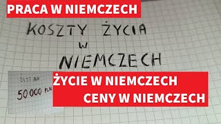 Zarobki w Niemczech życie w Niemczech koszty w Niemczech 2023  2024 [upl. by Peterman]