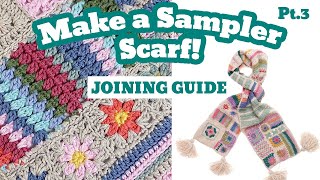 Master The Art Of Seamlessly Connecting Your Sampler Scarf  Ultimate Guide And Tips Pt3 [upl. by Gomez]