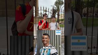 CRISTIANO RONALDO gioca nell’ ARGENTINA [upl. by Yeo]