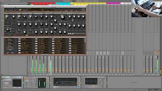 ABLETON TECHNO VLOG  Dark  Techno Part 1 [upl. by Mastic]